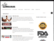 Tablet Screenshot of musclevillage.com